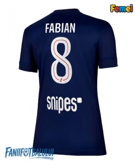 Paris Saint-Germain Fabian Ruiz #8 Tricou Fotbal Replică 2025-26 Femei Acasa